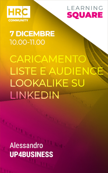 CARICAMENTO LISTE E AUDIENCE LOOKALIKE SU LINKEDIN