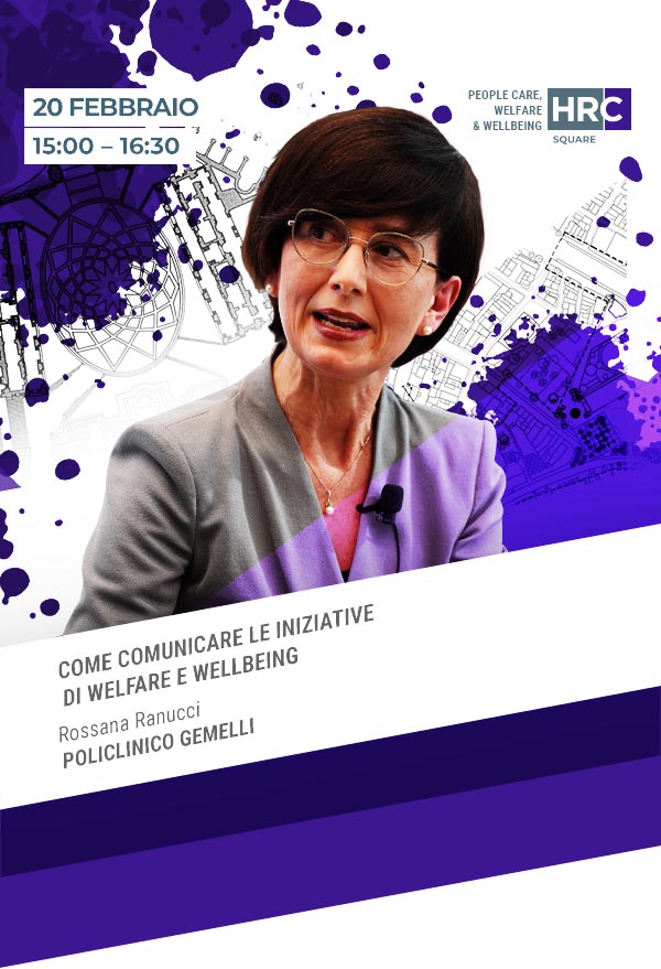 Immagine dell'evento: COME COMUNICARE LE INIZIATIVE DI WELFARE E WELLBEING