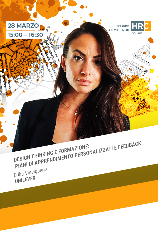 Immagine dell'evento: DESIGN THINKING E FORMAZIONE: PIANI DI APPRENDIMENTO PERSONALIZZATI E FEEDBACK