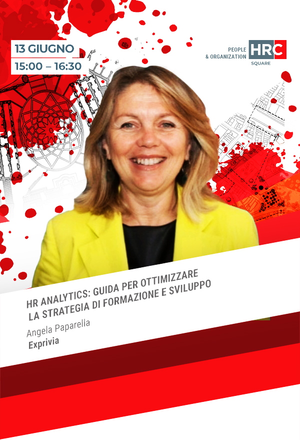 Immagine dell'evento: HR ANALYTICS COME GUIDA PER OTTIMIZZARE LA STRATEGIA DI FORMAZIONE E SVILUPPO