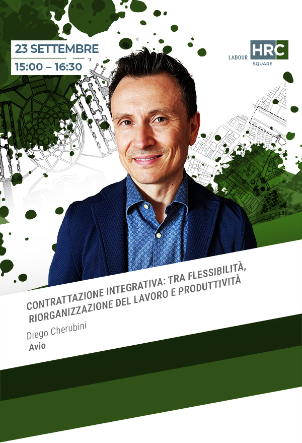 Immagine dell'evento: Contrattazione integrativa: tra flessibilità, riorganizzazione del lavoro e produttività