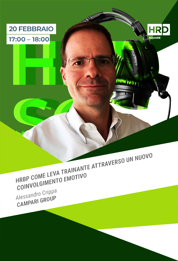 Immagine dell'evento: HRBP COME LEVA TRAINANTE ATTRAVERSO UN NUOVO COINVOLGIMENTO EMOTIVO