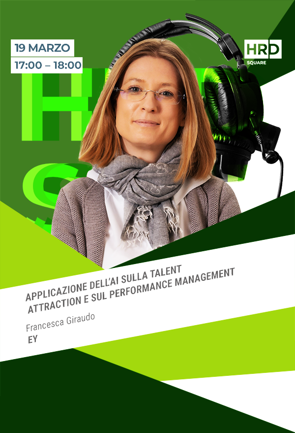 Immagine dell'evento: APPLICAZIONE DELL’AI SULLA TALENT ATTRACTION E SUL PERFORMANCE MANAGEMENT