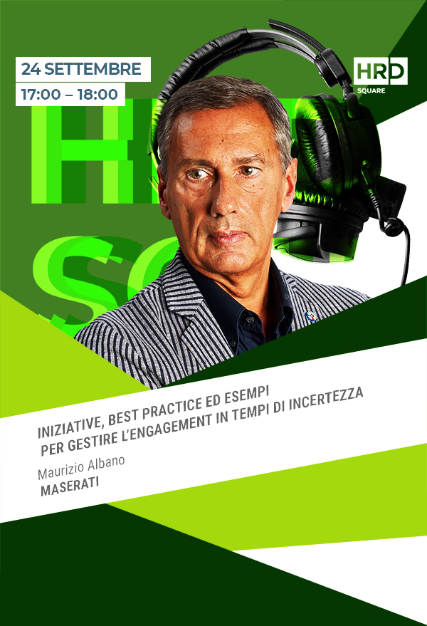 Immagine dell'evento: INIZIATIVE, BEST PRACTICE ED ESEMPI PER GESTIRE L’ENGAGEMENT IN TEMPI DI INCERTEZZA