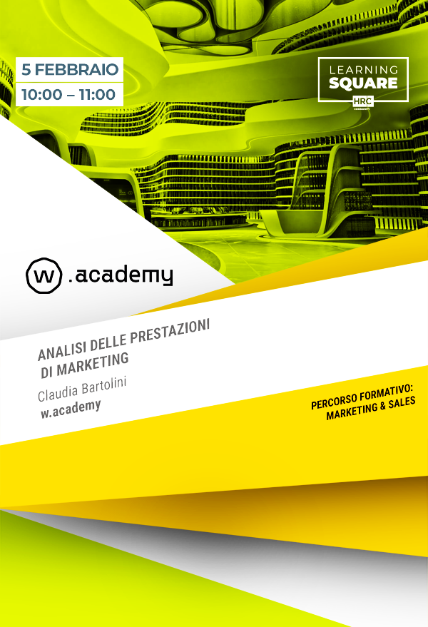 Immagine dell'evento: Analisi delle prestazioni di marketing