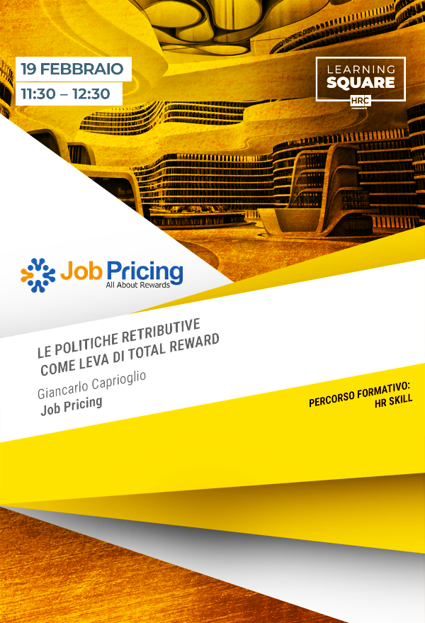 Immagine dell'evento: Le politiche retributive come leva di total reward