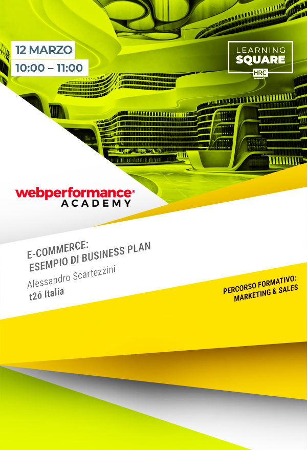 Immagine dell'evento: E-COMMERCE: ESEMPIO DI BUSINESS PLAN