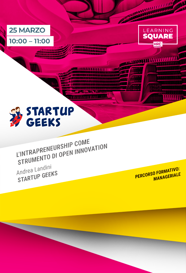 Immagine dell'evento: L’INTRAPRENEURSHIP COME STRUMENTO DI OPEN INNOVATION