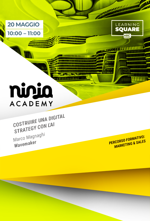 Immagine dell'evento: Costruire una Digital Strategy con l'AI