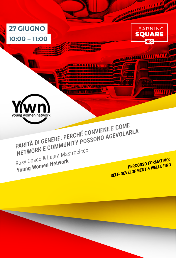 Immagine dell'evento: Parità di genere: perché conviene e come Network e Community possono agevolarla