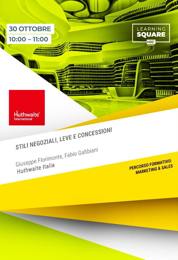 Immagine dell'evento: STILI NEGOZIALI, LEVE E CONCESSIONI