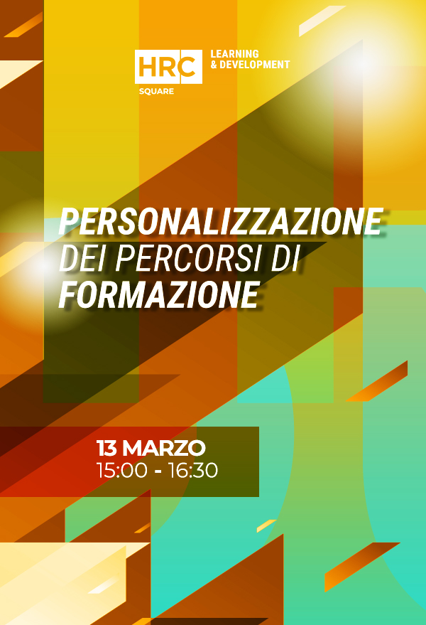 Immagine dell'evento: Personalizzazione dei percorsi di formazione