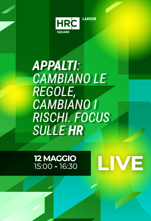 Immagine dell'evento: Appalti: cambiano le regole, cambiano i rischi. Focus sulle HR