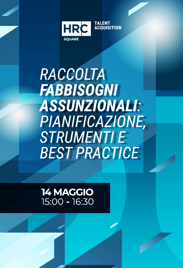Immagine dell'evento: Raccolta fabbisogni assunzionali: pianificazione, strumenti e best practice