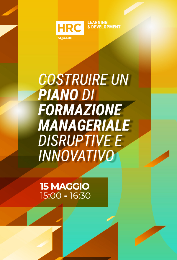 Immagine dell'evento: Costruire un piano di formazione manageriale disruptive e innovativo