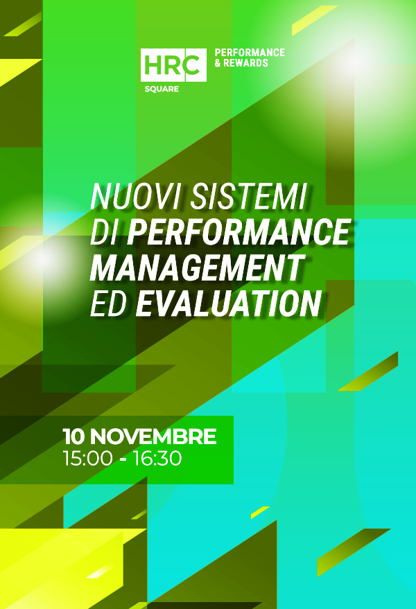 Immagine dell'evento: Nuovi sistemi di Performance Management ed Evaluation