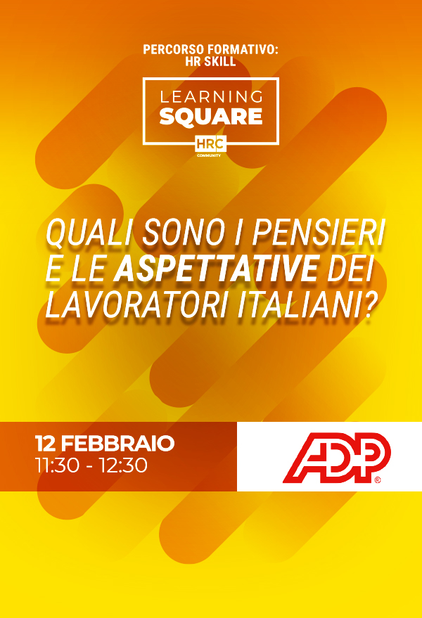 Immagine dell'evento: Quali sono i pensieri e le aspettative dei lavoratori italiani?