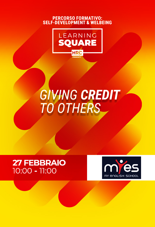 Immagine dell'evento: Giving Credit to Others