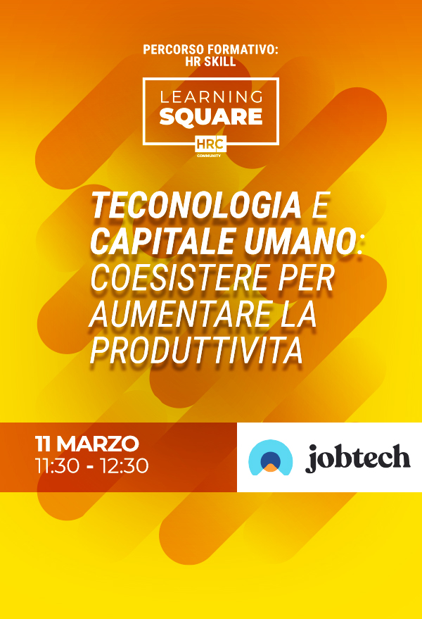 Immagine dell'evento: Tecnologia e capitale umano: come possono coesistere per aumentare la produttività