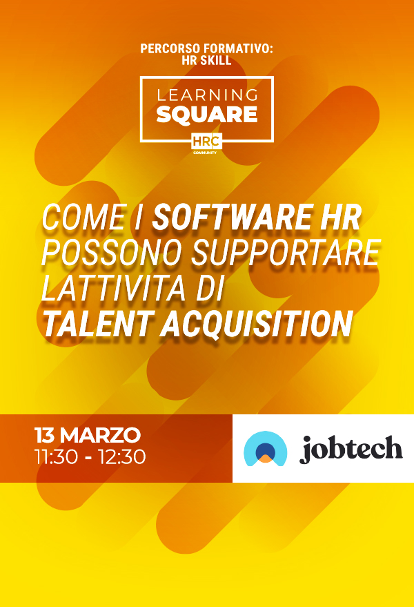 Immagine dell'evento: Come i software HR possono supportare l’attività di talent acquisition