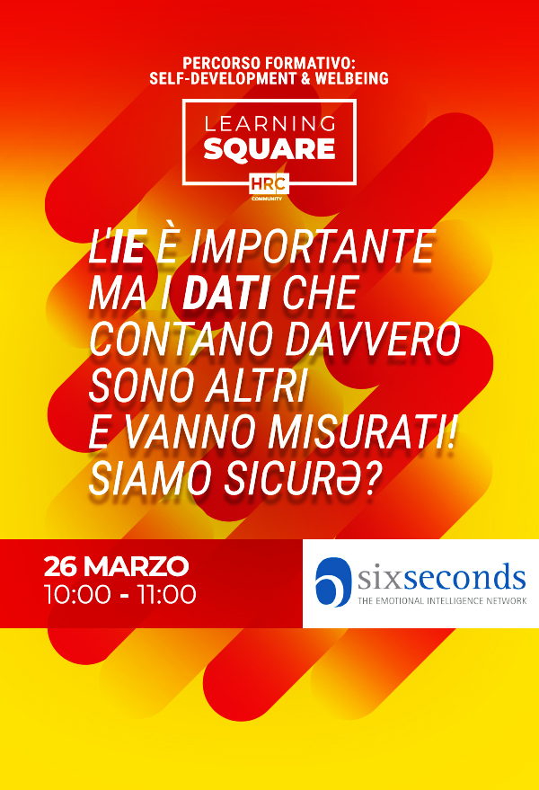 L'IE è importante ma i dati che contano davvero sono altri e quelli sì che vanno misurati! Siamo proprio sicurə?