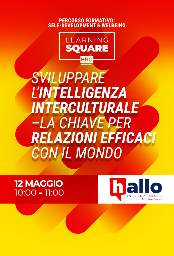 Immagine dell'evento: Sviluppare l’intelligenza interculturale – la chiave per relazioni efficaci con il mondo
