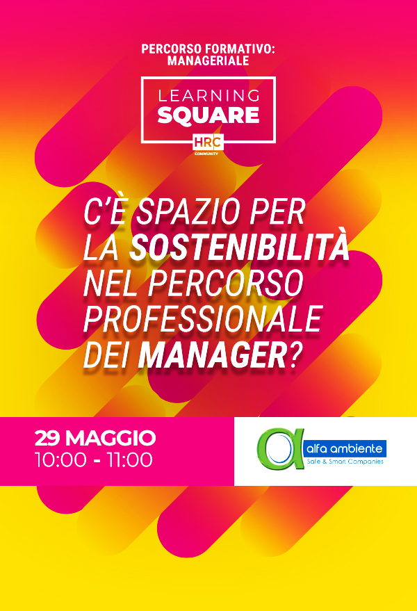 Immagine dell'evento: C’è spazio per la sostenibilità nel percorso professionale dei manager?