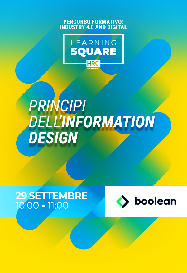 Immagine dell'evento: Principi dell’information design