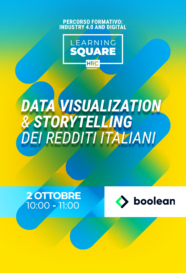 Immagine dell'evento: Data visualization & storytelling dei redditi italiani