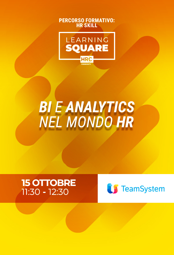 Immagine dell'evento: BI e Analytics nel mondo HR