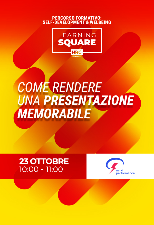 Immagine dell'evento: Come rendere una presentazione memorabile