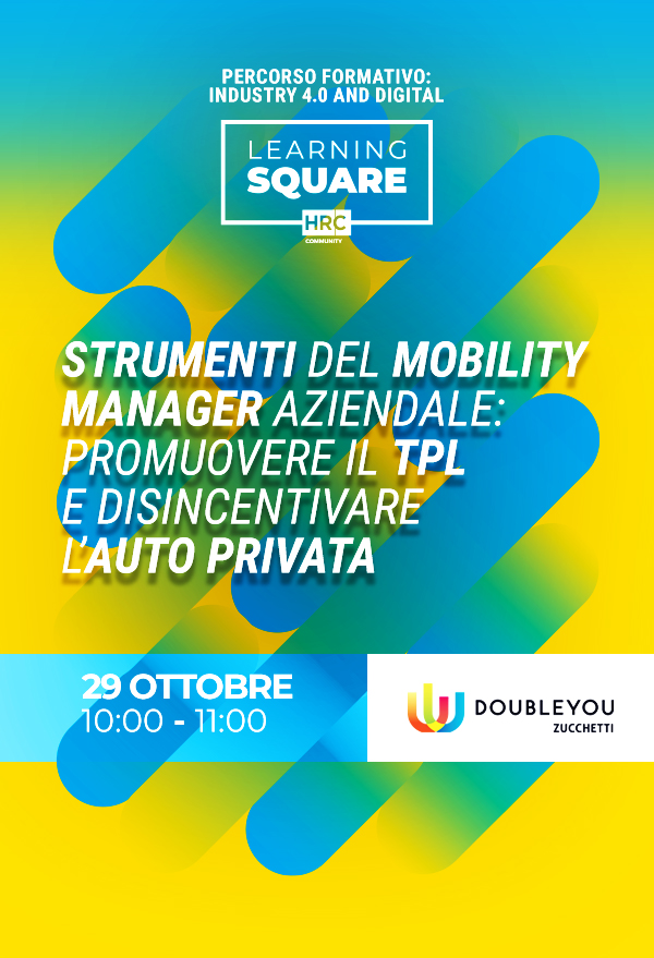 Immagine dell'evento: Gli strumenti del mobility manager aziendale: promuovere il TPL e disincentivare l’auto privata