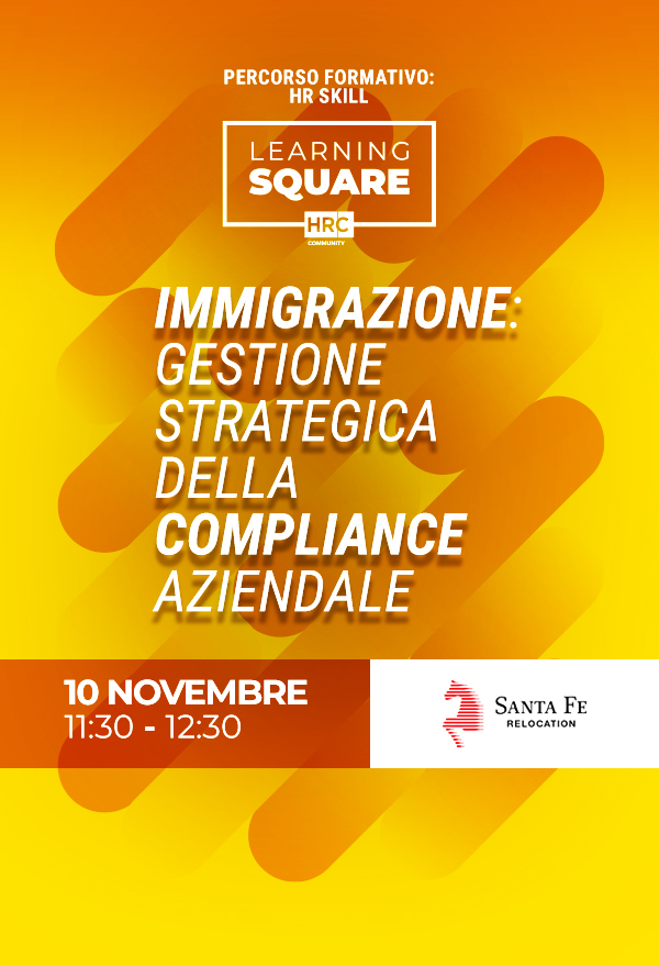 Immagine dell'evento: Immigrazione: gestione strategica della compliance aziendale