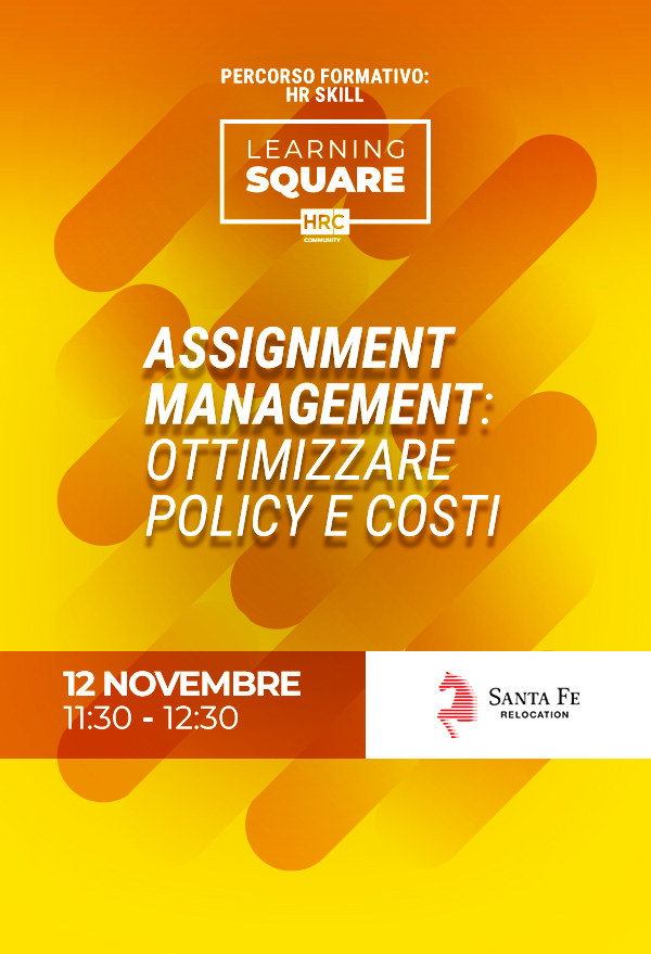 Immagine dell'evento: Assignment management: ottimizzare policy e costi