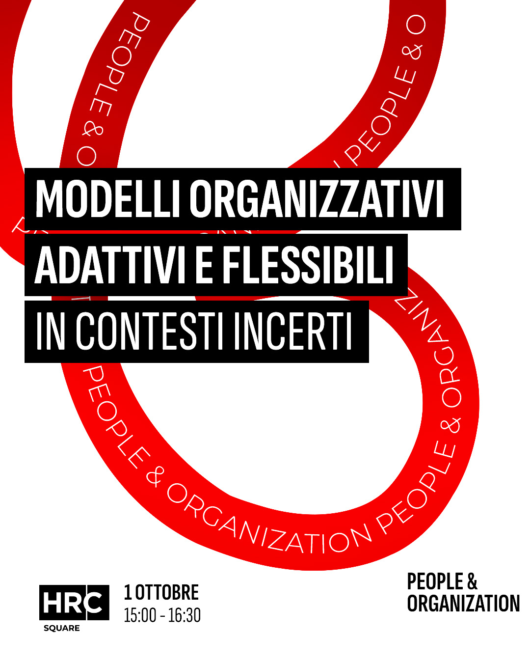 Immagine dell'evento: Modelli organizzativi adattivi e flessibili in contesti incerti