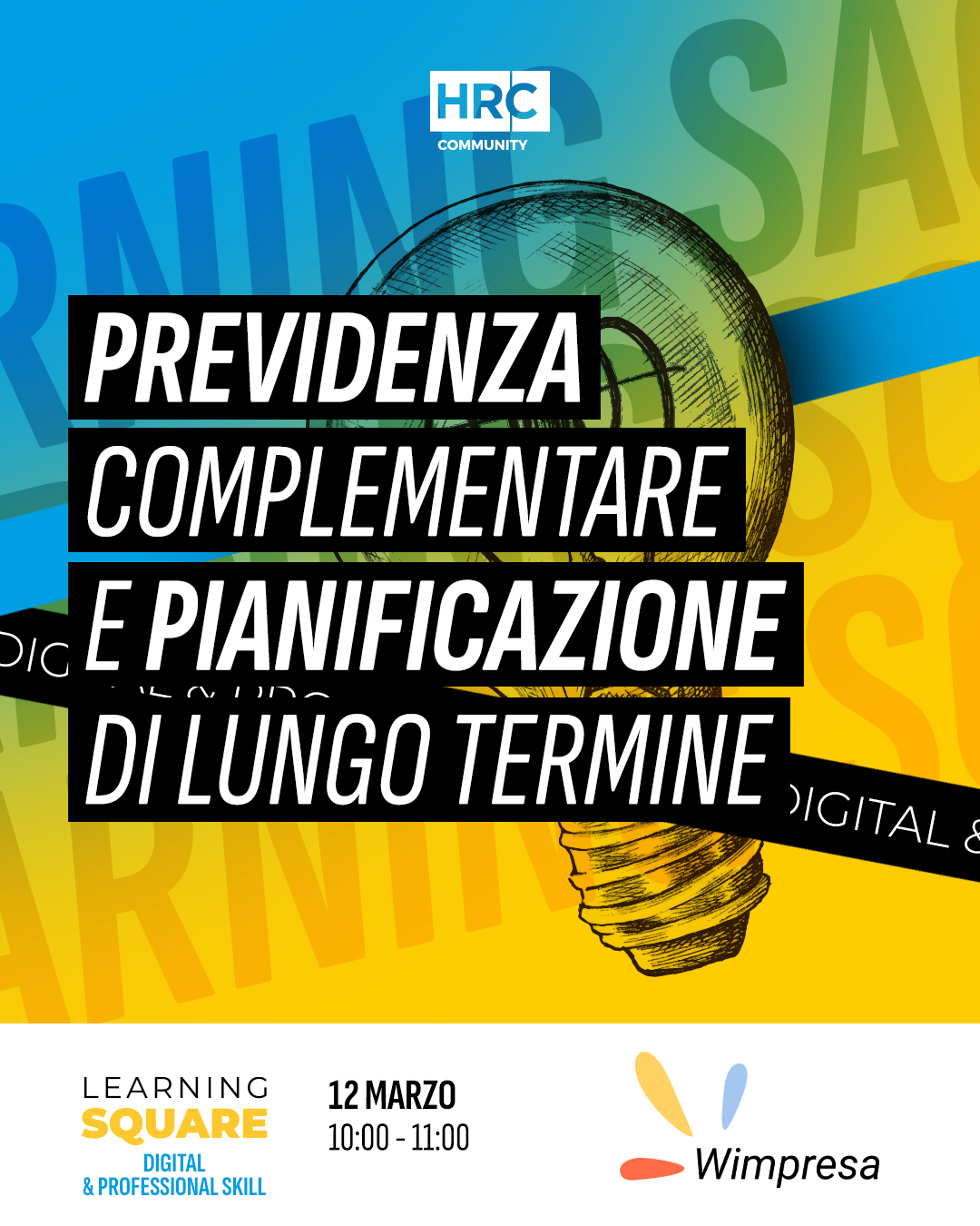 Immagine dell'evento: Previdenza complementare e pianificazione di lungo termine
