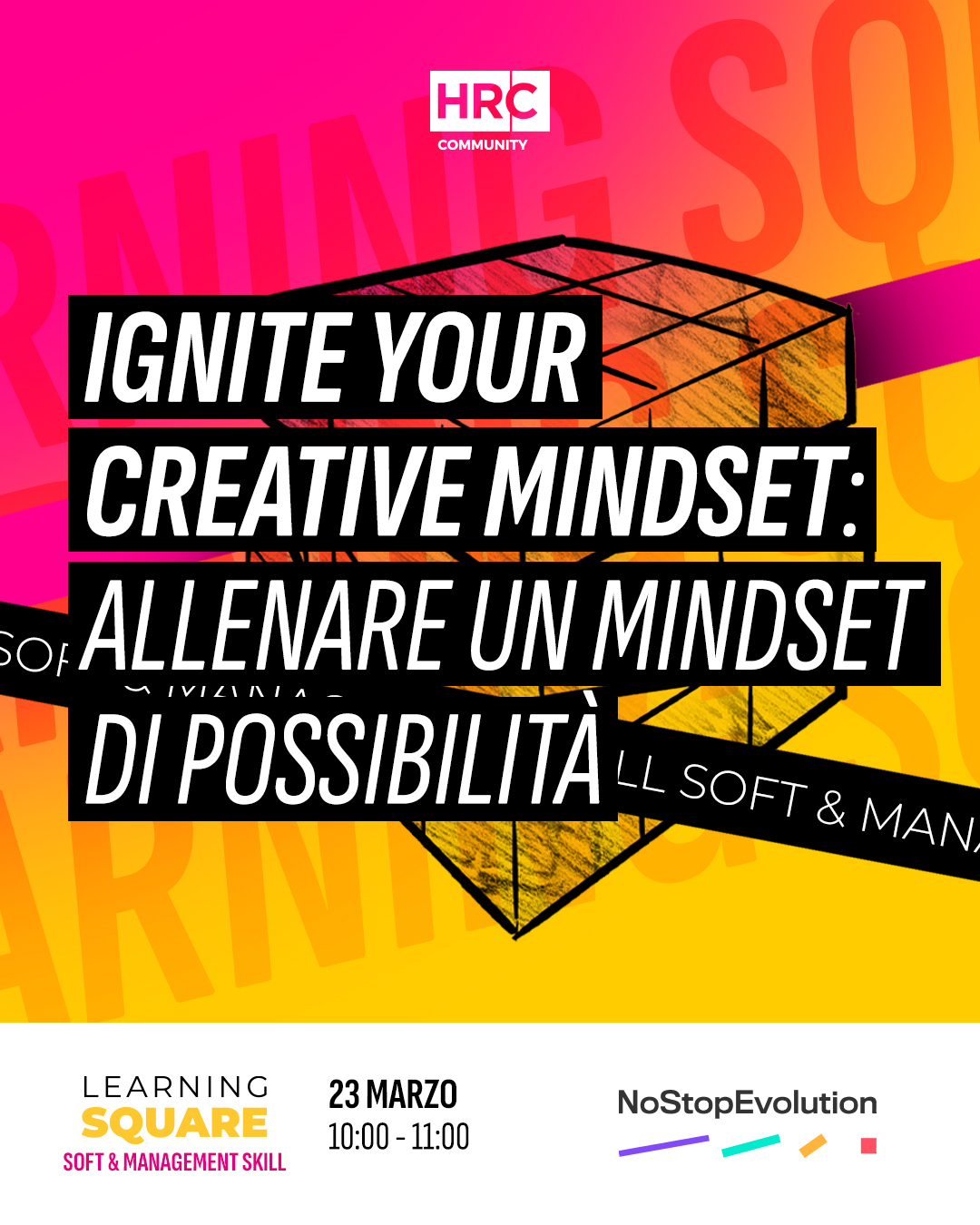 Immagine dell'evento: Accendere il Mindset Creativo: allenare una mente aperta alle possibilità