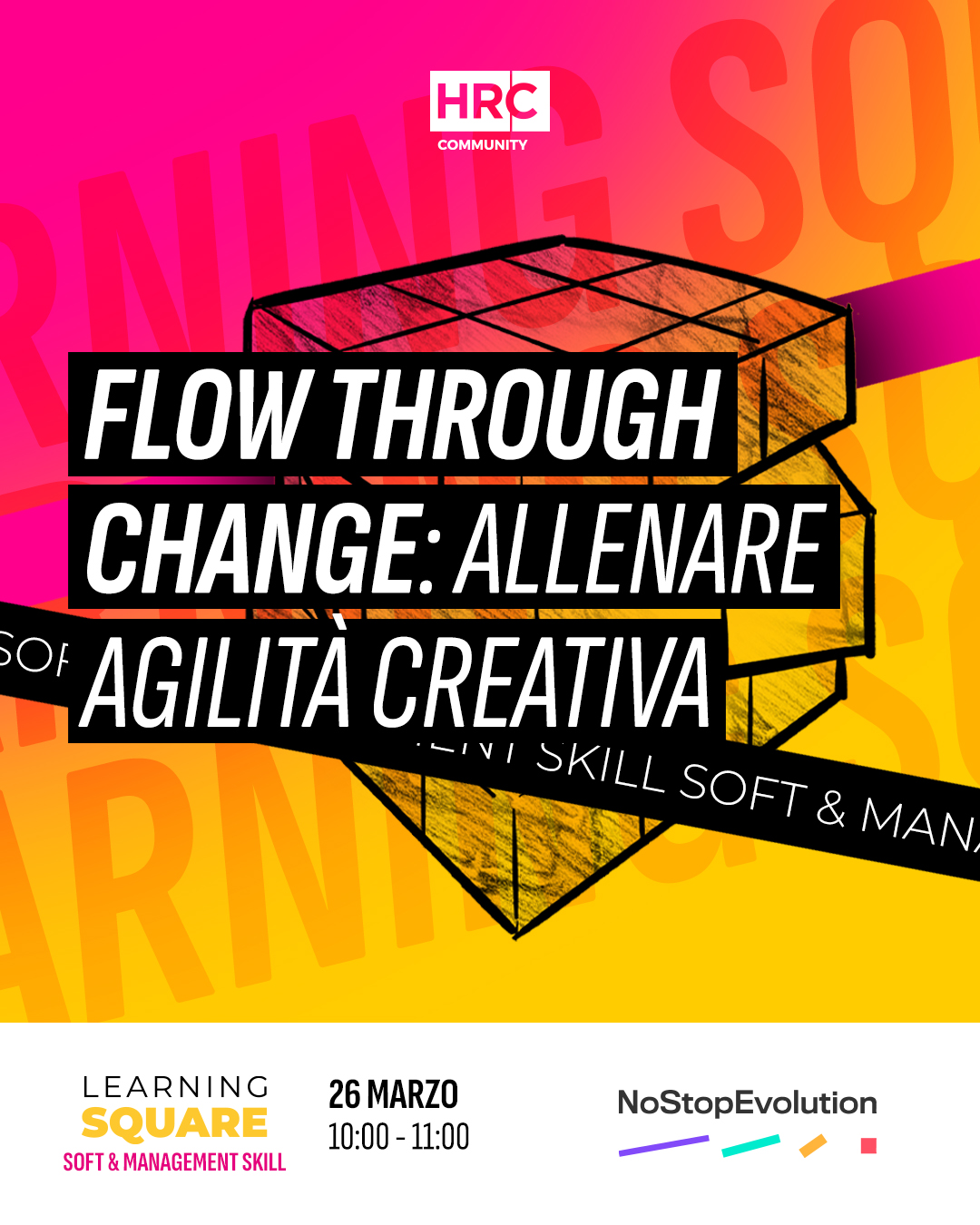 Immagine dell'evento: Fluire nel Cambiamento: allenare l’agilità creativa per attraversare le sfide