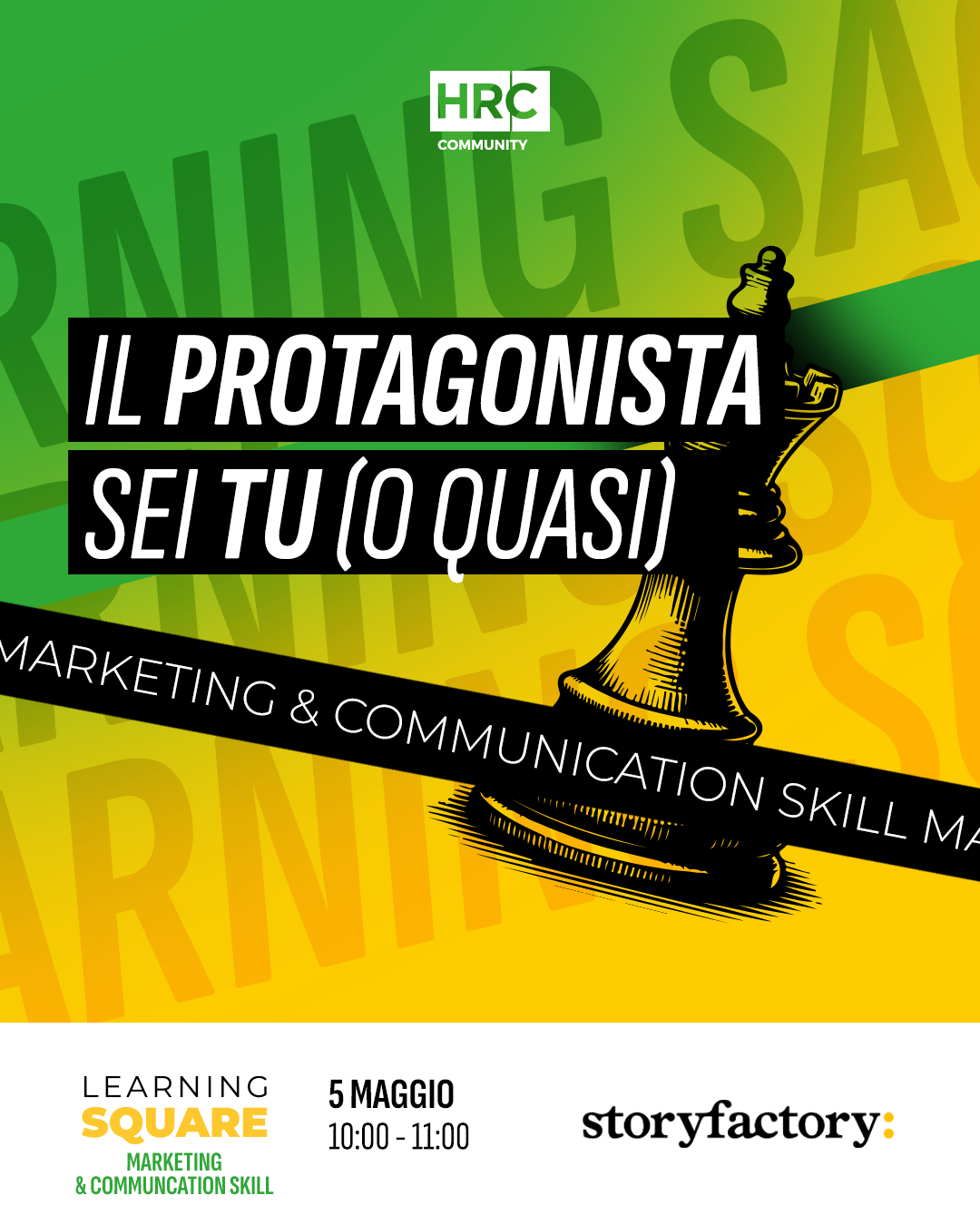 Il protagonista sei tu (o quasi)