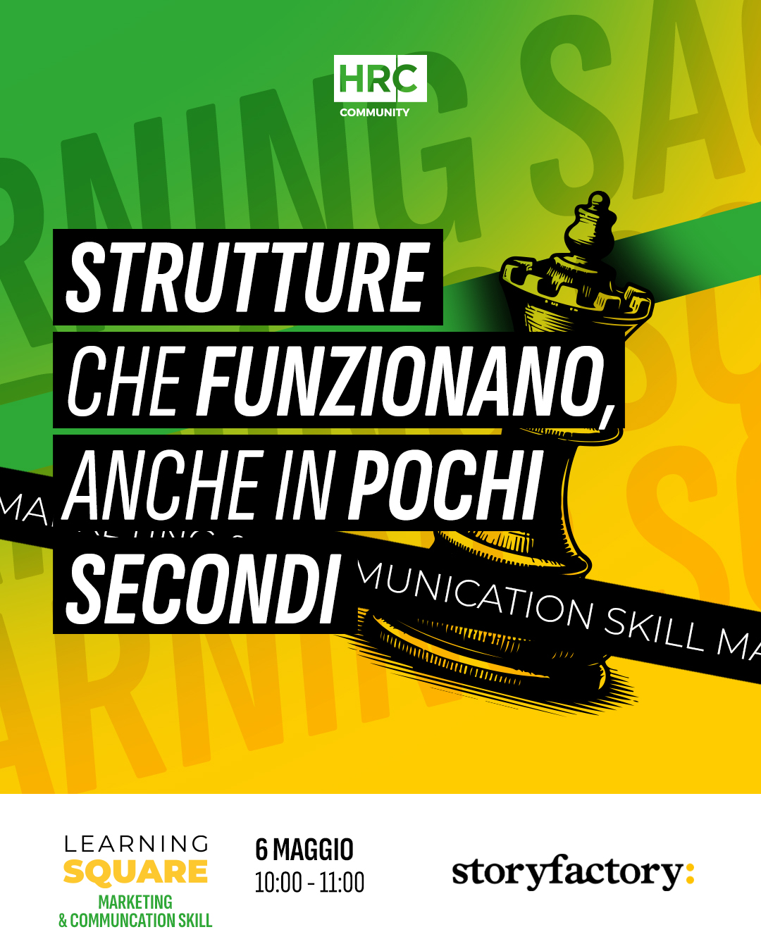 Immagine dell'evento: Strutture che funzionano, anche in pochi secondi