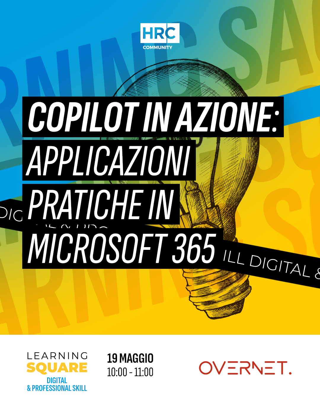 Immagine dell'evento: Copilot in Azione: Applicazioni Pratiche in Microsoft 365