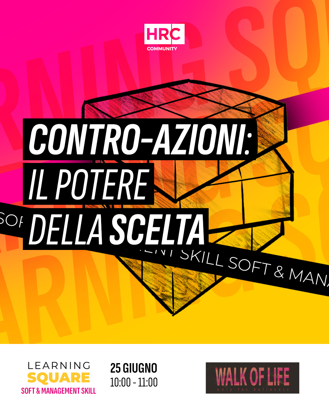 Immagine dell'evento: Contro-azioni: il potere della scelta