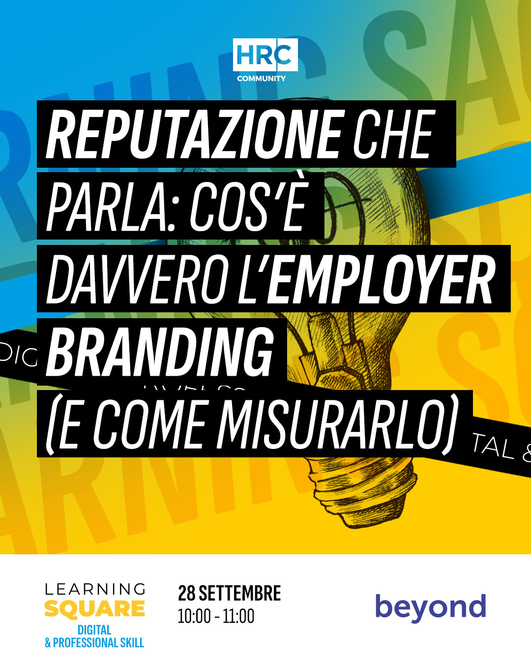 Immagine dell'evento: Reputazione che parla: cos’è davvero l’Employer Branding (e come misurarlo)