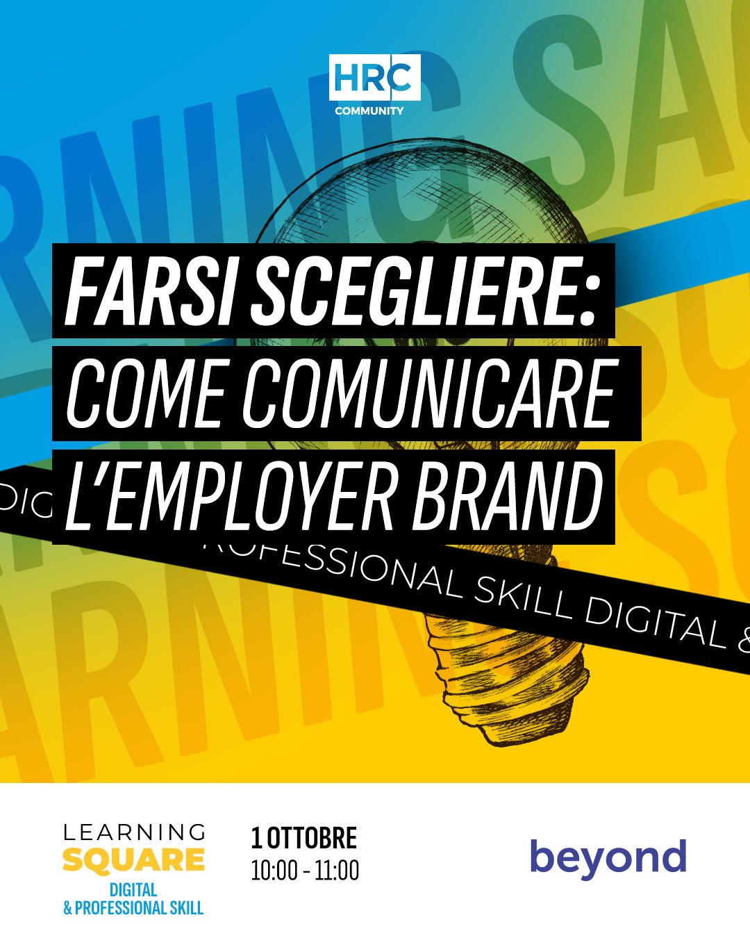 Immagine dell'evento: Farsi scegliere: come comunicare l’Employer Brand