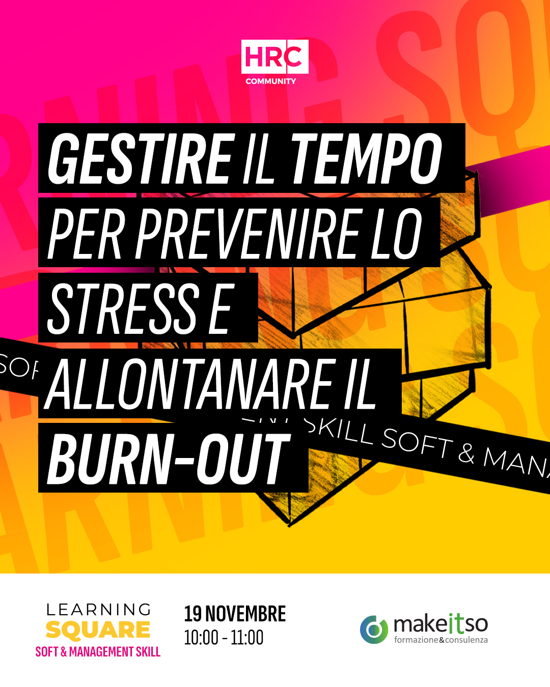 Gestire il tempo per prevenire lo stress e allontanare il burn-out