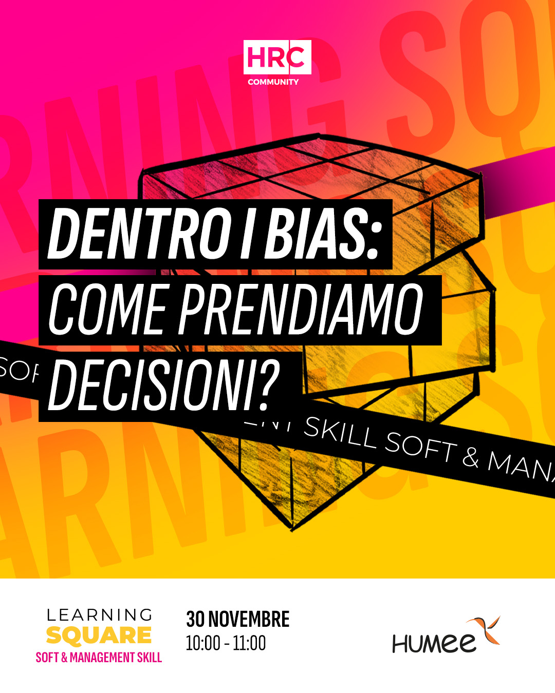 Immagine dell'evento: Dentro i bias: come prendiamo decisioni?