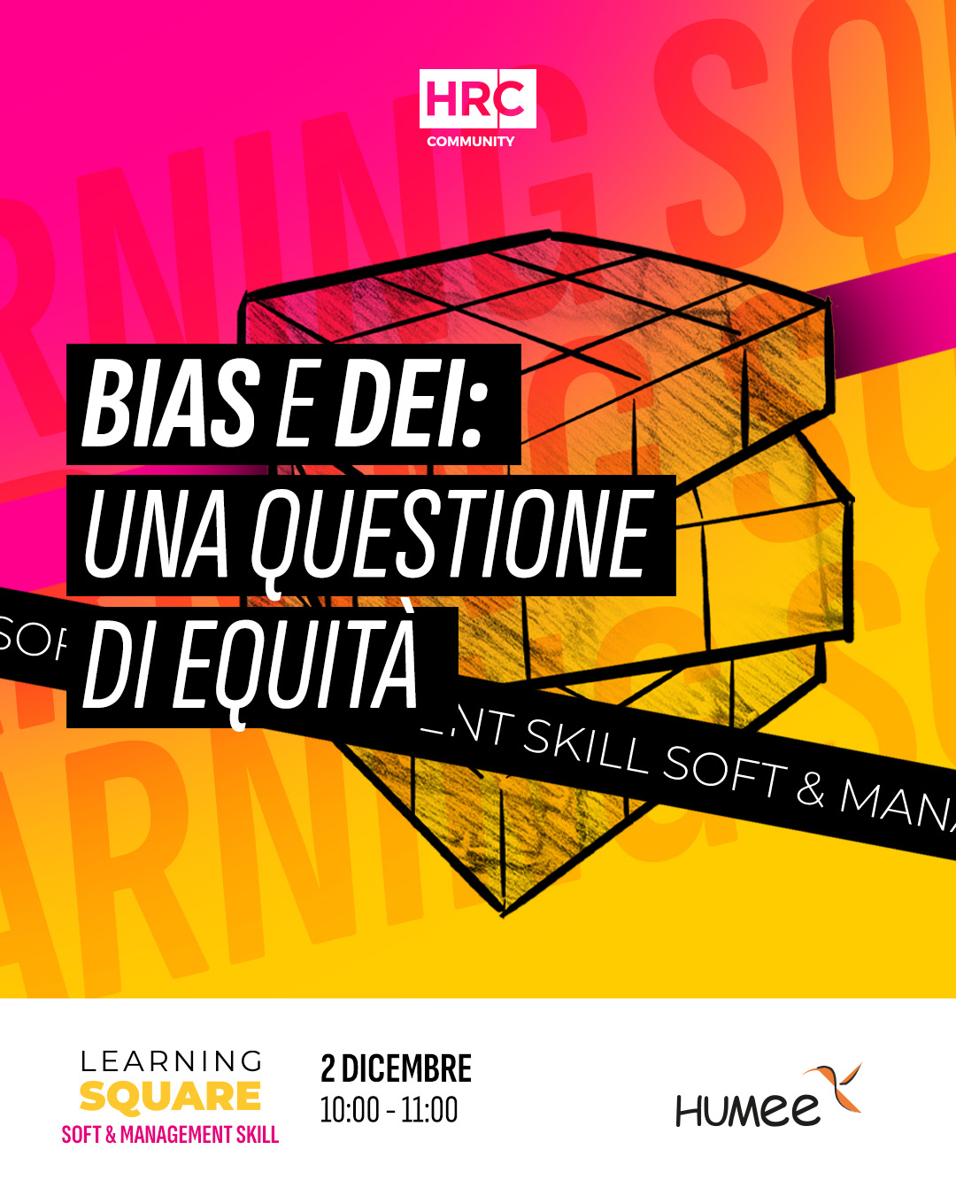 Immagine dell'evento: Bias e DEI: una questione di equità