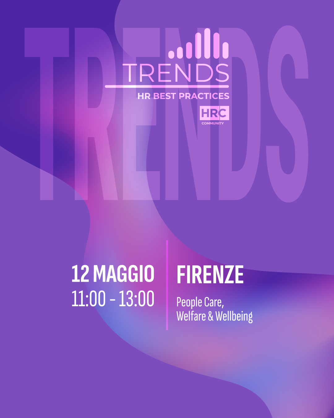 Immagine dell'evento: People Care, Welfare & Wellbeing TRENDS - Firenze