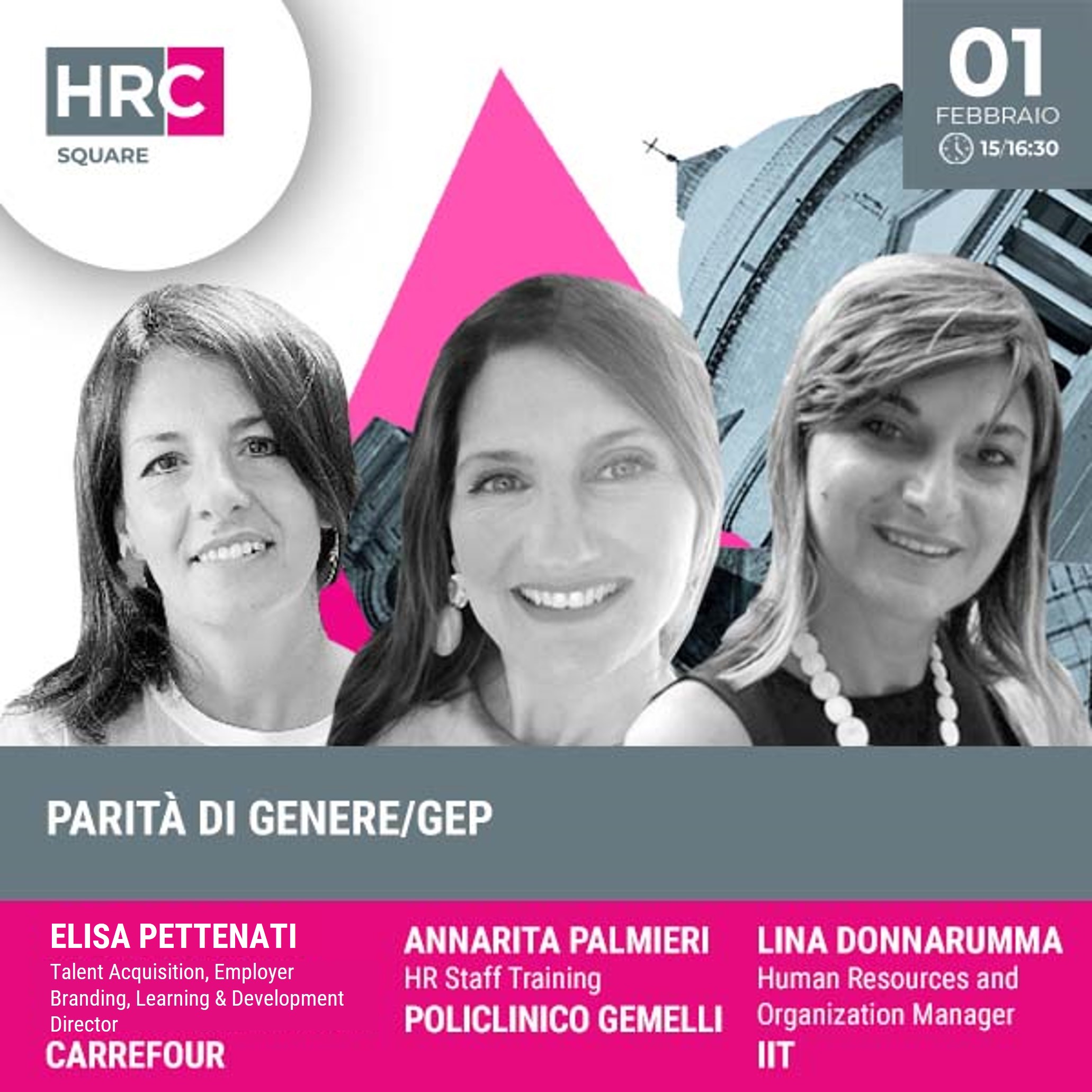 HRC SQUARE - PARITÀ DI GENERE / GEP