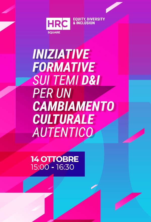 Iniziative formative sui temi della D&I per un cambiamento culturale autentico